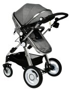 BUF BOOF Carucior 2 in 1 reversibil S-18 Grey 0-36 luni