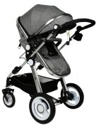 BUF BOOF Carucior 2 in 1 reversibil S-18 Grey 0-36 luni