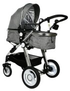BUF BOOF Carucior 2 in 1 reversibil S-18 Grey 0-36 luni