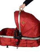BUF BOOF Carucior 2 in 1 reversibil S-18 Linen Red 0-36 luni