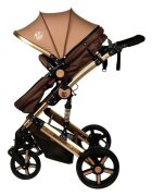 BUF BOOF Carucior 2 in 1 reversibil X-2 0-36 luni Champagne Gold