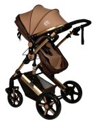 BUF BOOF Carucior 2 in 1 reversibil X-2 0-36 luni Champagne Gold