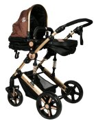 BUF BOOF Carucior 2 in 1 reversibil X-2 0-36 luni Gold