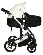 BUF BOOF Carucior 2 in 1 reversibil X-2 Plus Black and White 0-36 luni