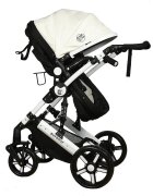 BUF BOOF Carucior 2 in 1 reversibil X-2 Plus Black and White 0-36 luni