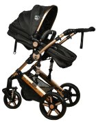 BUF BOOF Carucior 2 in 1 reversibil X-2 Plus Grey Jeans 0-36 luni