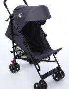 BUF BOOF Carucior pentru copii sport S120 gri cu spatar reglabil