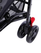 BUF BOOF Carucior pentru copii sport S120 gri cu spatar reglabil