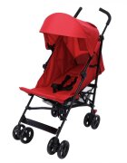 BUF BOOF Carucior pentru copii sport S120 rosu cu spatar reglabil