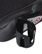 BUF BOOF Inaltator auto cu Isofix iSize hero omologat R129 125-150 cm sau 22-36 kg gri inchis