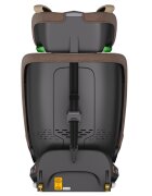 BUF BOOF Scaun auto B-Joy Deluxe BrownDog iSize cu isofix pozitie somn 155 grade rotativ 360 grade 40-150 cm