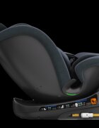 BUF BOOF Scaun auto B-Joy Deluxe DarkGreyCat iSize cu isofix pozitie somn 155 grade rotativ 360 grade 40-150 cm