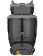 BUF BOOF Scaun auto B-Joy Deluxe LightGreyCat iSize cu isofix pozitie somn 155 grade rotativ 360 grade 40-150 cm