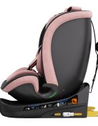 BUF BOOF Scaun auto B-Joy Deluxe PinkDog iSize cu isofix pozitie somn 155 grade rotativ 360 grade 40-150 cm