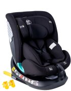 BUF BOOF Scaun auto Deluxe i-Size cu isofix rotativ 360 grade 40-150 cm Saphir Black
