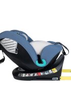 BUF BOOF Scaun auto Deluxe i-Size cu isofix rotativ 360 grade 40-150 cm Saphir Blue
