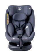 BUF BOOF Scaun auto Deluxe i-Size cu isofix rotativ 360 grade 40-150 cm Saphir Grey