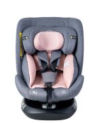 BUF BOOF Scaun auto Deluxe i-Size cu isofix rotativ 360 grade 40-150 cm Saphir Pink