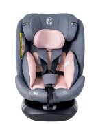 BUF BOOF Scaun auto Deluxe i-Size cu isofix rotativ 360 grade 40-150 cm Saphir Pink