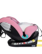 BUF BOOF Scaun auto Deluxe i-Size cu isofix rotativ 360 grade 40-150 cm Saphir Purple