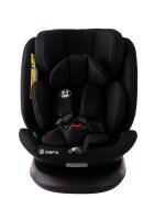 BUF BOOF Scaun auto Diamond Deluxe i-Size cu Isofix rotativ 360 grade Top Tether 40-150 cm BlackJeans