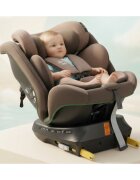 BUF BOOF Scaun auto P100 Coffee i-size R129 rotativ 360 isofix 40-150 cm 0-36 kg