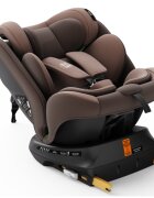 BUF BOOF Scaun auto P100 Coffee i-size R129 rotativ 360 isofix 40-150 cm 0-36 kg