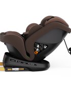 BUF BOOF Scaun auto P100 Coffee i-size R129 rotativ 360 isofix 40-150 cm 0-36 kg