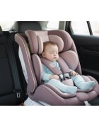 BUF BOOF Scaun auto P100 LightPurple i-size R129 rotativ 360 isofix 40-150 cm 0-36 kg