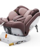 BUF BOOF Scaun auto P100 LightPurple i-size R129 rotativ 360 isofix 40-150 cm 0-36 kg