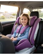 BUF BOOF Scaun auto P100 Purple i-size R129 rotativ 360 isofix 40-150 cm 0-36 kg