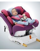 BUF BOOF Scaun auto P100 UnicornPink i-size R129 rotativ 360 isofix 40-150 cm 0-36 kg