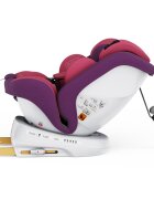 BUF BOOF Scaun auto P100 UnicornPink i-size R129 rotativ 360 isofix 40-150 cm 0-36 kg