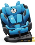 BUF BOOF Scaun auto P100 UrsBlue i-size R129 rotativ 360 isofix 40-150 cm 0-36 kg