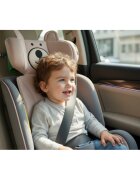 BUF BOOF Scaun auto P100 UrsPink i-size R129 rotativ 360 isofix 40-150 cm 0-36 kg
