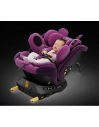 BUF BOOF Scaun auto P100 UrsPurple i-size R129 rotativ 360 isofix 40-150 cm 0-36 kg