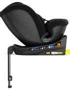 BUF BOOF Scaun auto pentru copii N17 Fix Black 40-150 cm iSize isofix rotativ 360 picior fixare pozitie de somn 165 grade