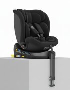 BUF BOOF Scaun auto pentru copii N17 Fix Black 40-150 cm iSize isofix rotativ 360 picior fixare pozitie de somn 165 grade