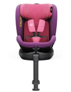 BUF BOOF Scaun auto pentru copii N17 Fix Unicorn Pink 40-150 cm iSize isofix rotativ 360 picior fixare pozitie de somn 165 grade
