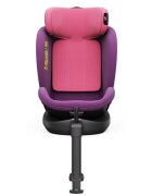 BUF BOOF Scaun auto pentru copii N17 Fix Unicorn Pink 40-150 cm iSize isofix rotativ 360 picior fixare pozitie de somn 165 grade