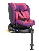 BUF BOOF Scaun auto pentru copii N17 Fix Unicorn Pink 40-150 cm iSize isofix rotativ 360 picior fixare pozitie de somn 165 grade