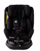 BUF BOOF Scaun auto Platinum Deluxe i-Size cu isofix rotativ 360 grade Top Tether SIPS 40-150 cm 0-36 kg BlackJeans
