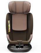 BUF BOOF Scaun auto Platinum Deluxe i-Size cu isofix rotativ 360 grade Top Tether Sips 40-150 cm 0-36 kg Coffee