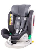 BUF BOOF Scaun auto Platinum Deluxe i-Size cu isofix rotativ 360 grade Top Tether Sips 40-150 cm 0-36 kg Grey