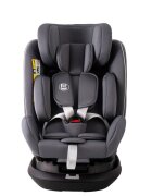 BUF BOOF Scaun auto Platinum Deluxe i-Size cu isofix rotativ 360 grade Top Tether SIPS 40-150 cm 0-36 kg SimpleGrey
