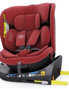 BUF BOOF Scaun auto rotativ cu isofix B-Joy Deluxe iSize 40-150 cm red
