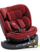 BUF BOOF Scaun auto rotativ cu isofix B-Joy Deluxe iSize 40-150 cm red