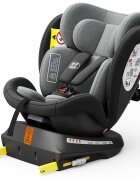 BUF BOOF Scaun auto Tweety Plus Deluxe i-size rotativ 360 cu isofix 40-150 cm black