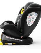 BUF BOOF Scaun auto Tweety Plus Deluxe i-size rotativ 360 cu isofix 40-150 cm black