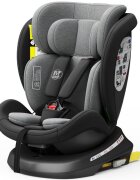 BUF BOOF Scaun auto Tweety Plus Deluxe i-size rotativ 360 cu isofix 40-150 cm black